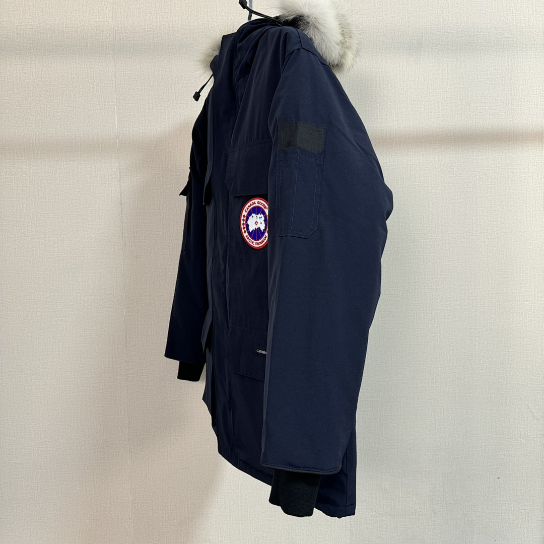 Canada Goose Parka 65 Dark Blue 2 - Image 9