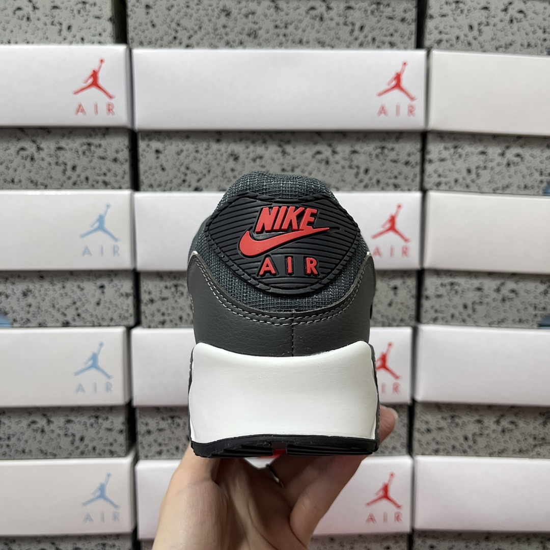 Nike Air Max 90 Iron Grey University (Red) - Image 4