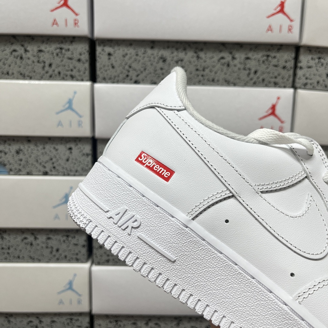 Nike Air Force 1 Low Supreme White Sup - Image 8
