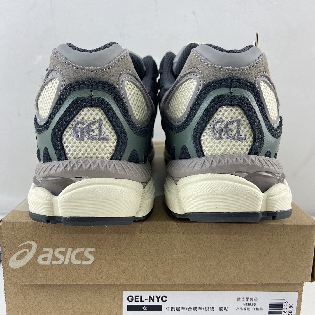 ASICS Gel-NYC Oatmeal Obsidian Grey NYC - Image 3