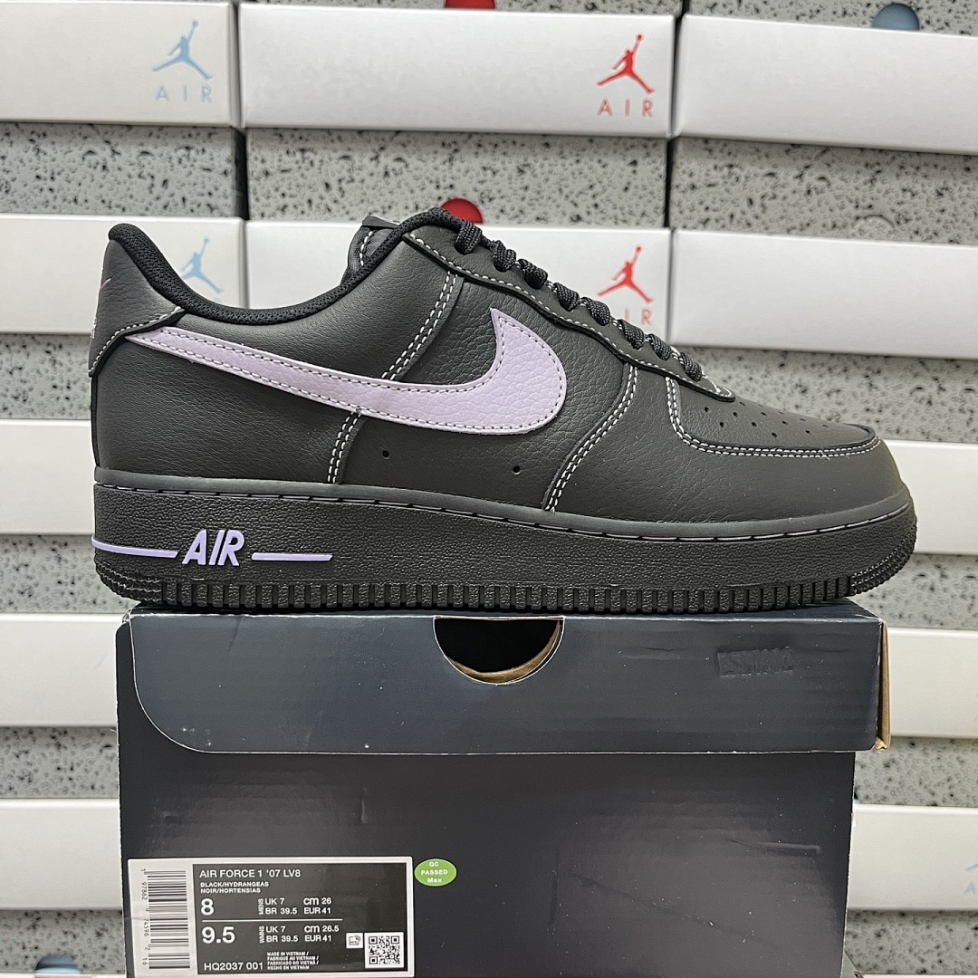 Nike Air Force 1 Low '07 LV8 Hydrangeas (Black)