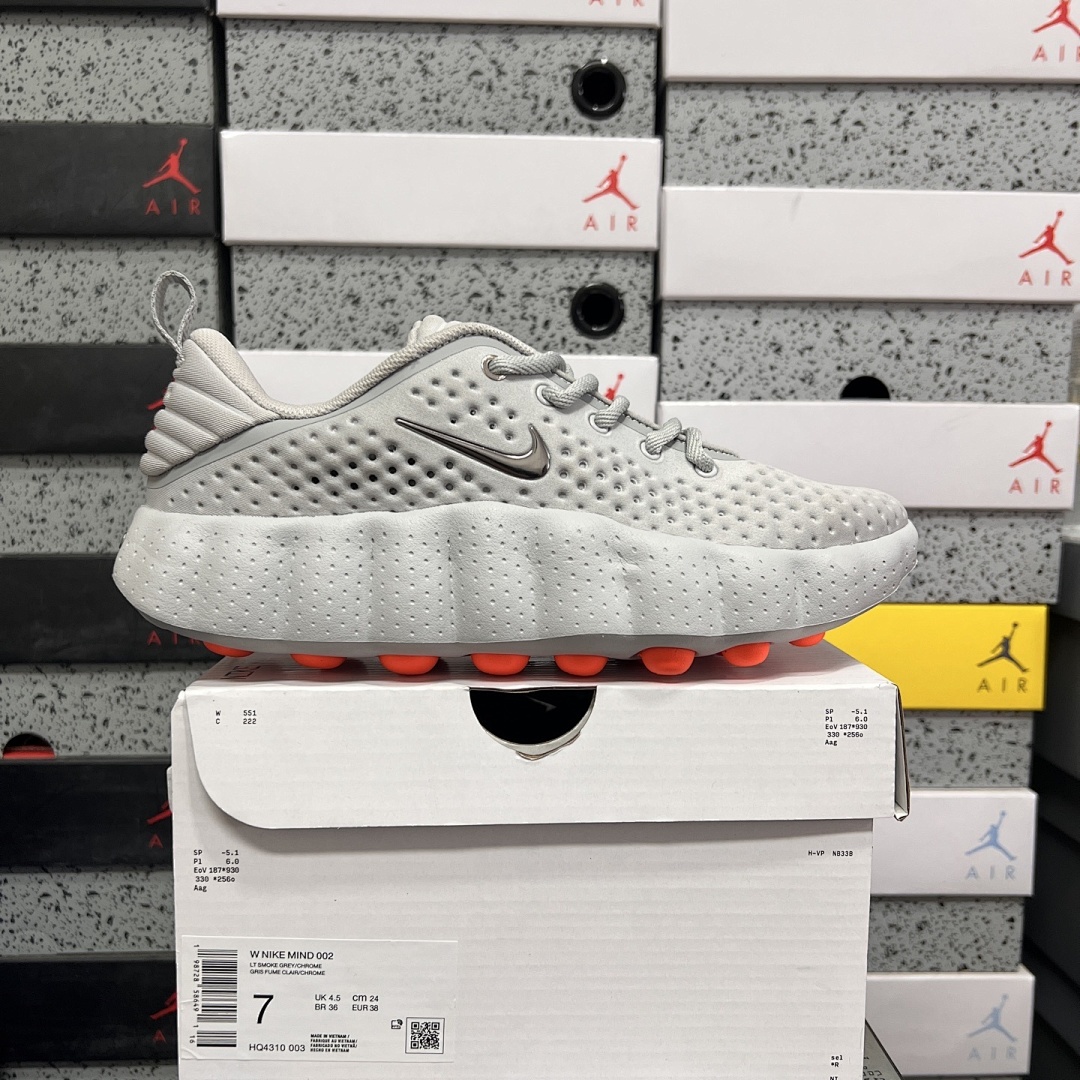 Nike Mind 002 Light Smoke (Grey) - Image 2