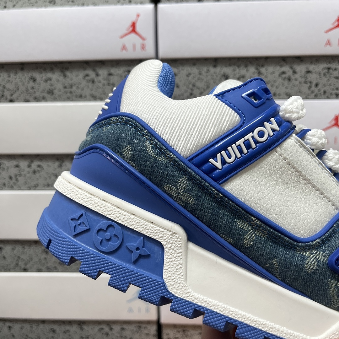 Louis Vuitton Trainer Maxi (Blue White) - Image 2