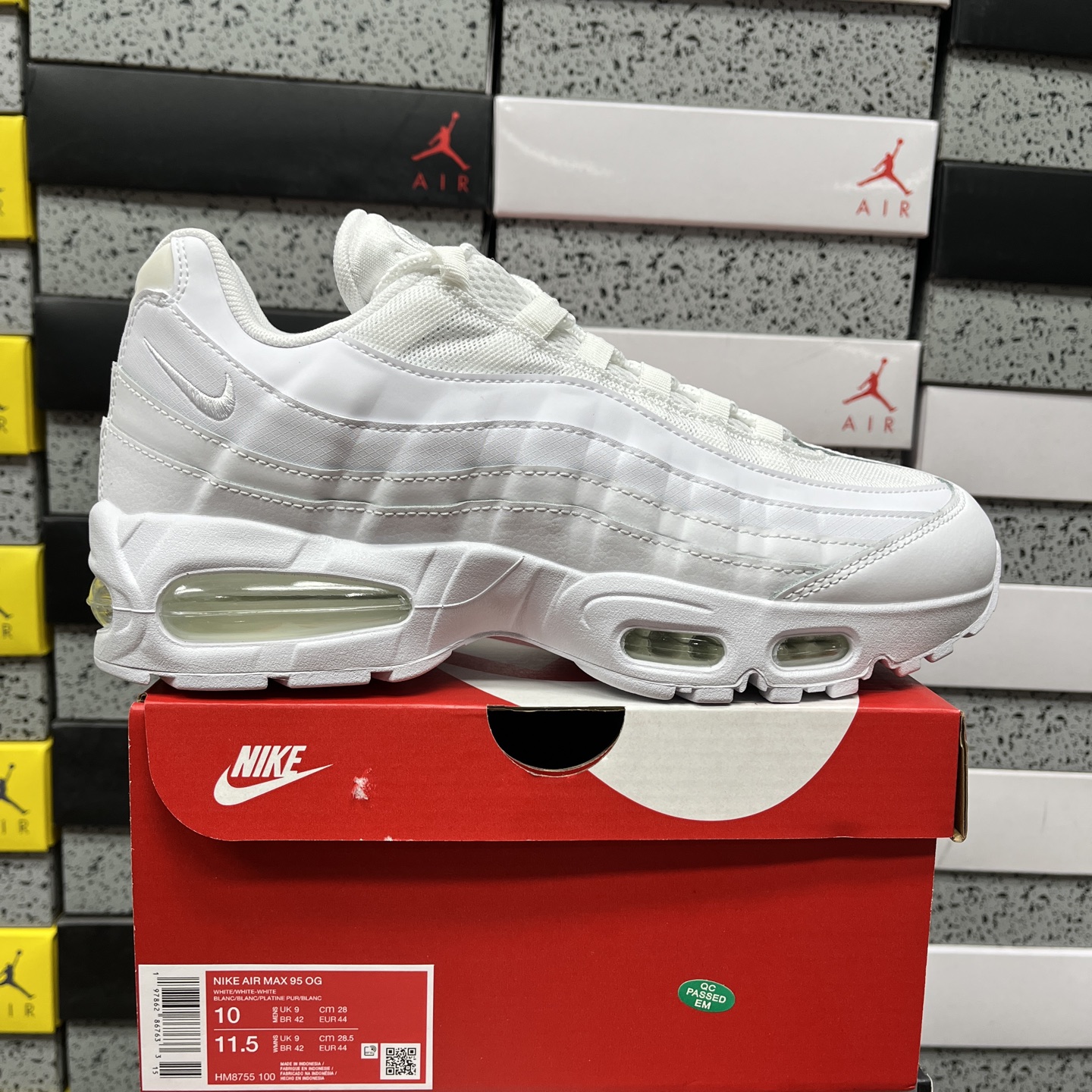 Nike Air Max 95 OG Big Bubble (Triple White) - Image 11