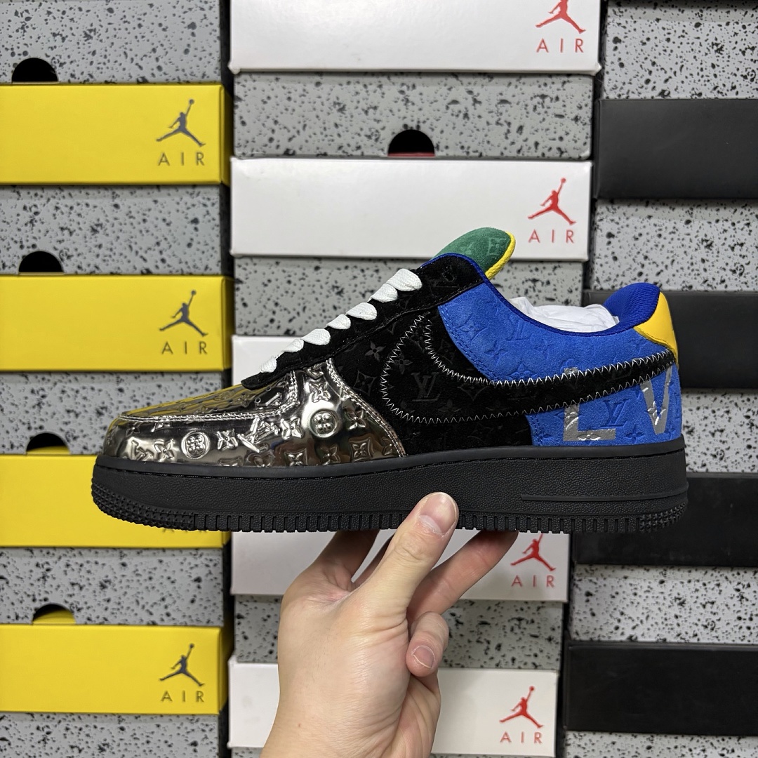 Louis Vuitton By Virgil Abloh Collab (Gold Silver) - Image 9