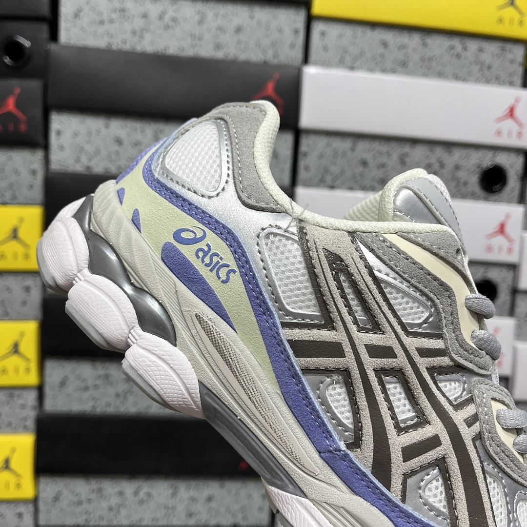 ASICS Gel-NYC Cream Cloud (Grey Blue) - Image 7