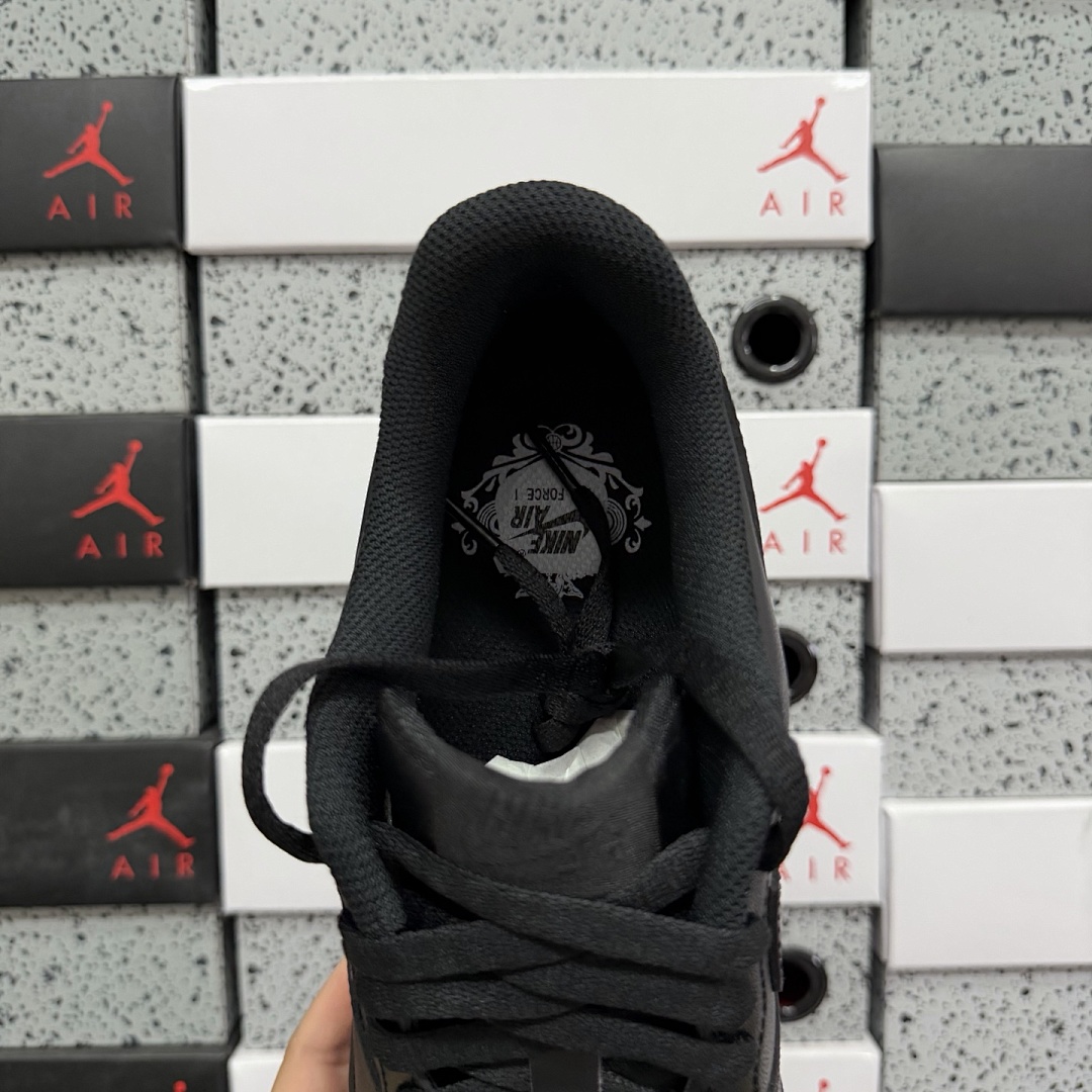 Nike Air Force 1 Low '07 (Black) - Image 5