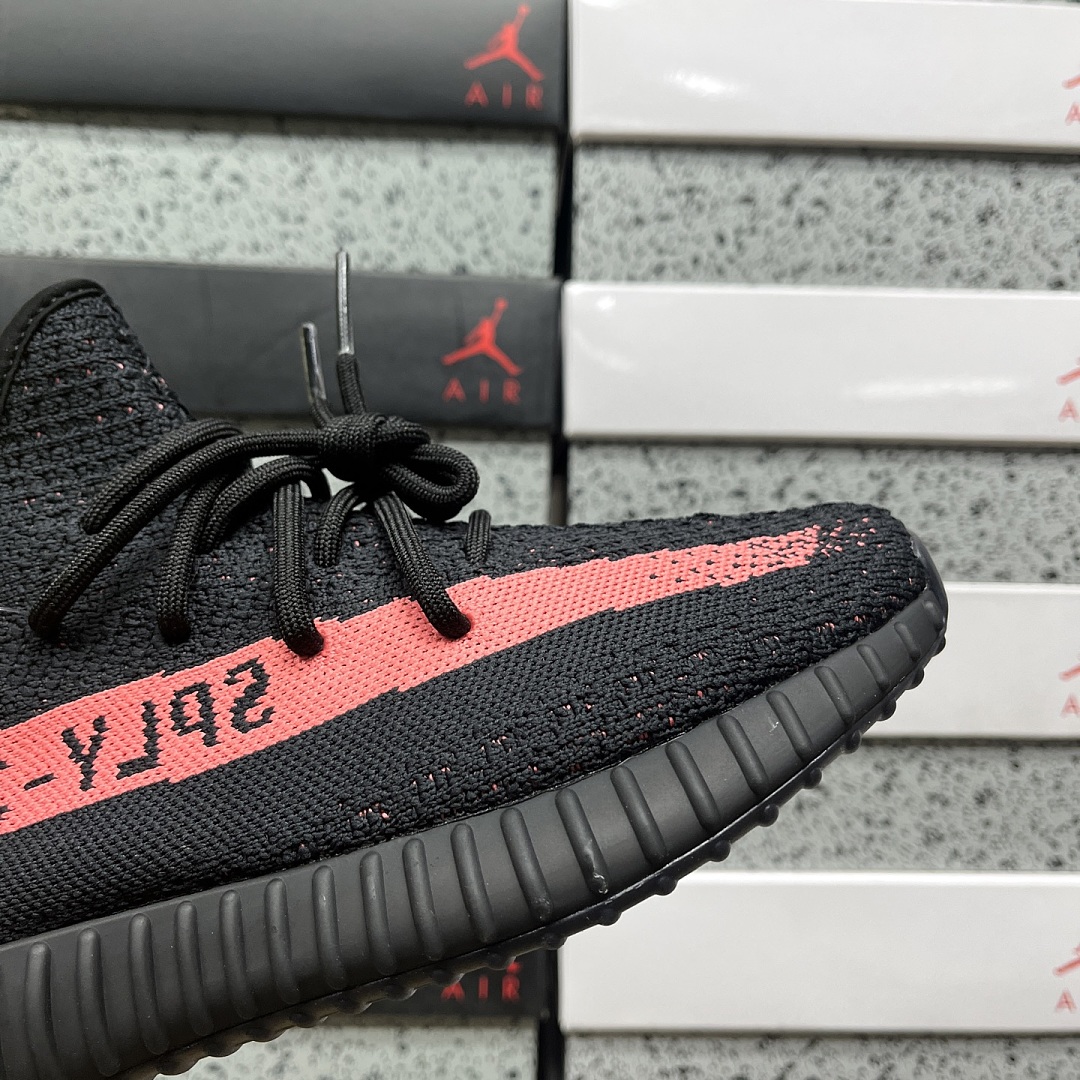 Adidas Yeezy Boost 350 V2 Core (Black Red) - Image 3