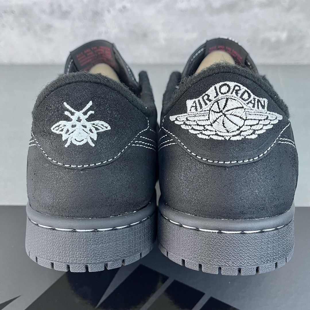 Chanel Travis Scott X Air Jordan 1 Low OG “Black Phantom - Image 3