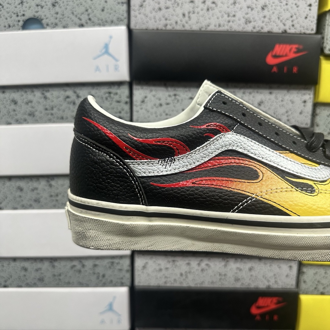 Vans LX Old Skool Archive Flame Black V - Image 3