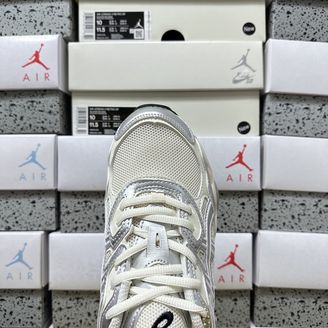 ASICS Gel-NYC Cream Pure Silver 1203A805-101 - Image 7