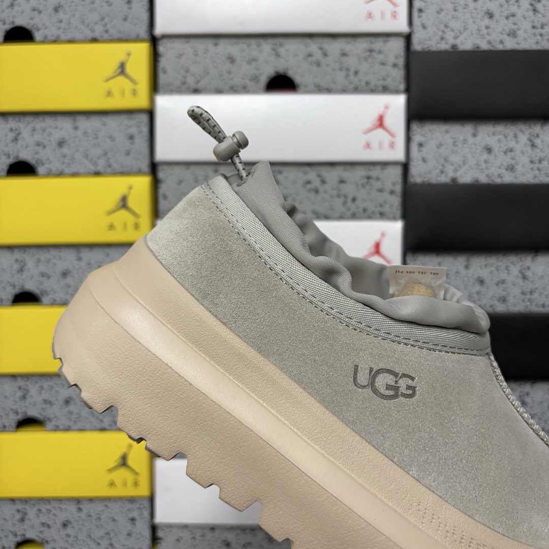 UGG Neumel Collar Grey White -4096 - Image 9