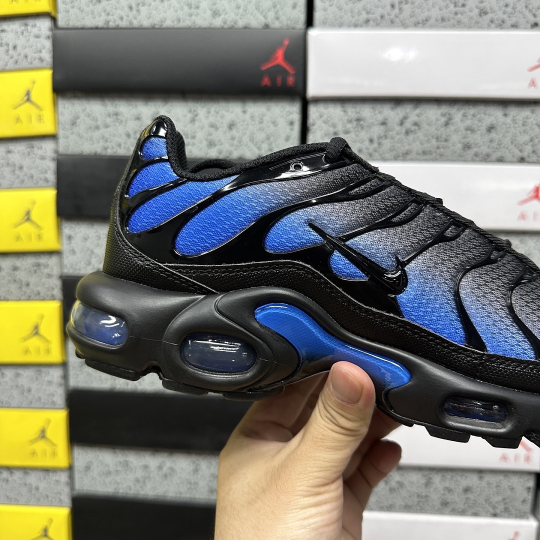 Nike Air Max Plus Black Blue Crystal - Image 6