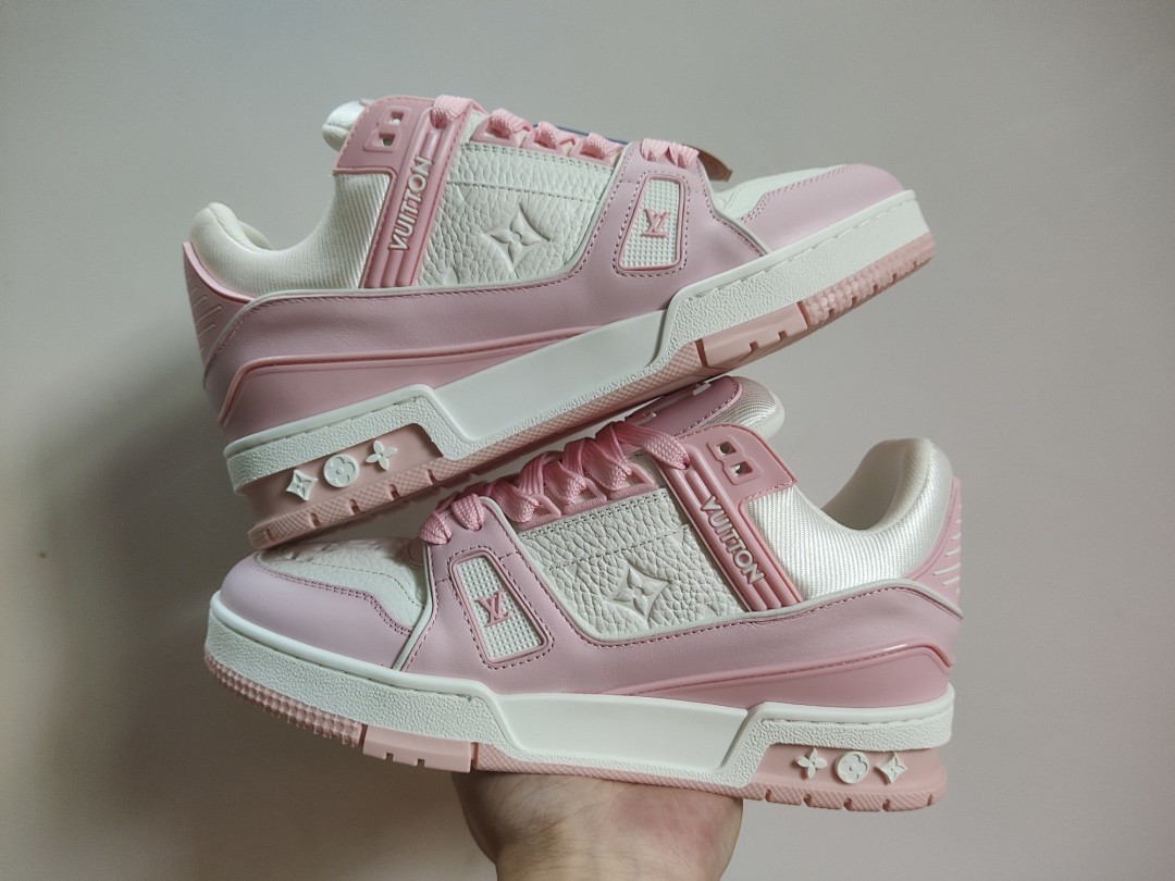 Louis Vuitton LV Trainer Pink Rose - Image 7