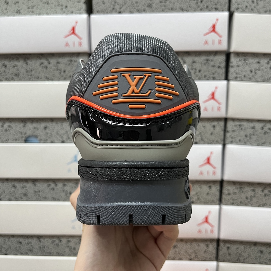 Louis Vuitton Trainer Maxi (Black Silver) - Image 3