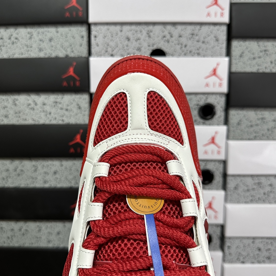 Louis Vuitton Skate Sneaker SK8 (White Red) - Image 3