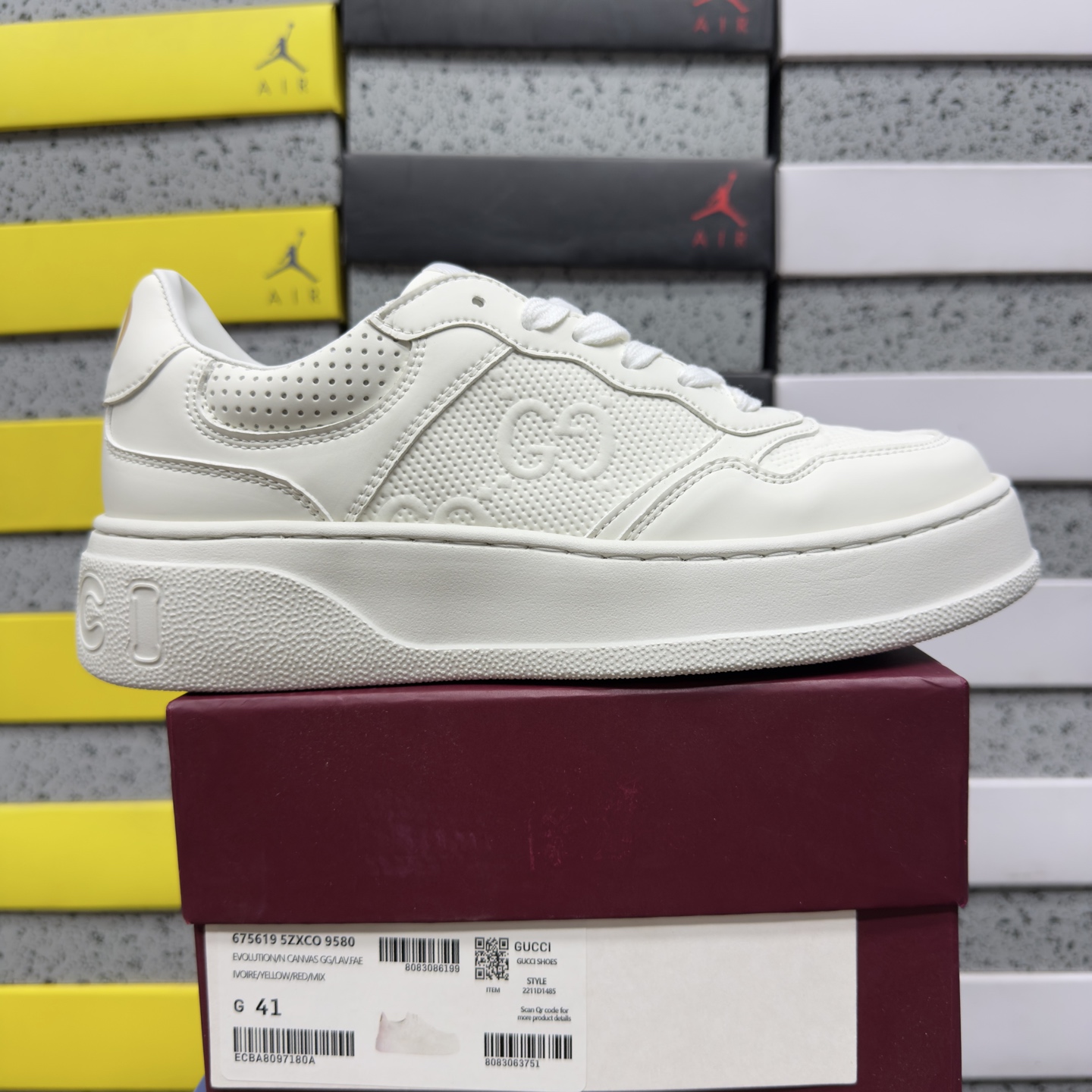 Gucci Chunky GG Web Sneaker - Image 10