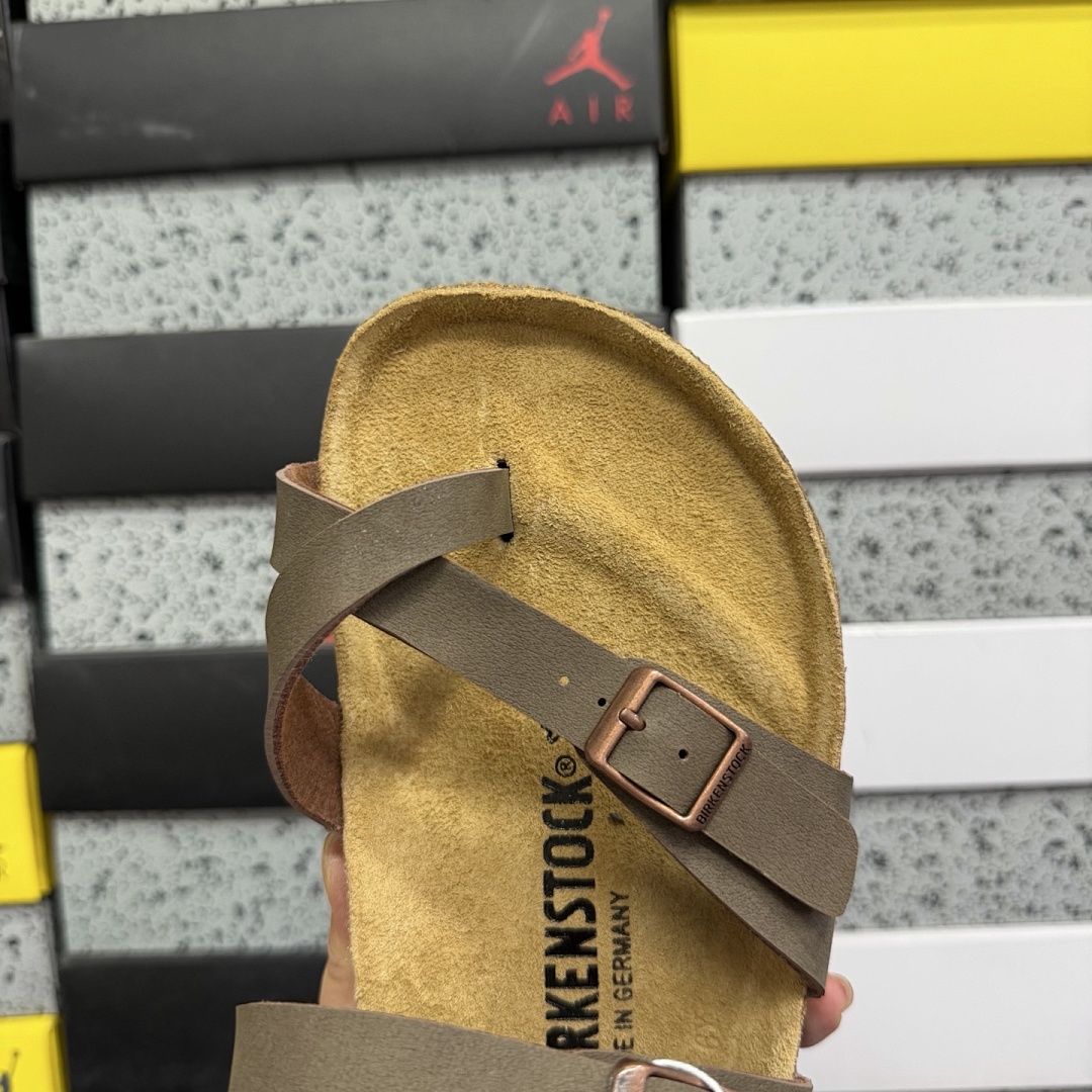 Birkenstock Birken Arizona Birkibuc Double Buckle Flip Flops - Image 8