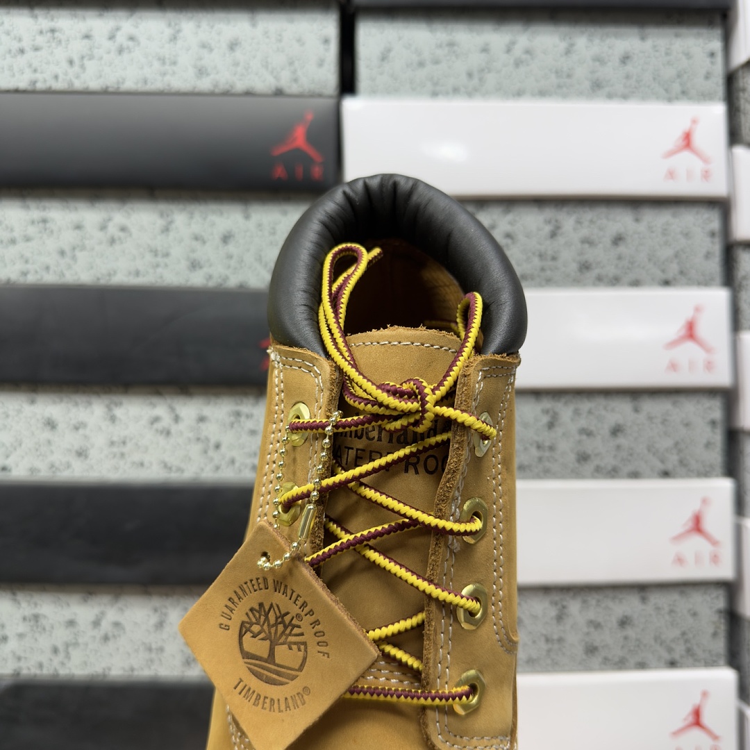 Timberland 6" Premium Waterproof Boot TB-023061-713 Small Wheat Mid Collar 35.5-44 - Image 5