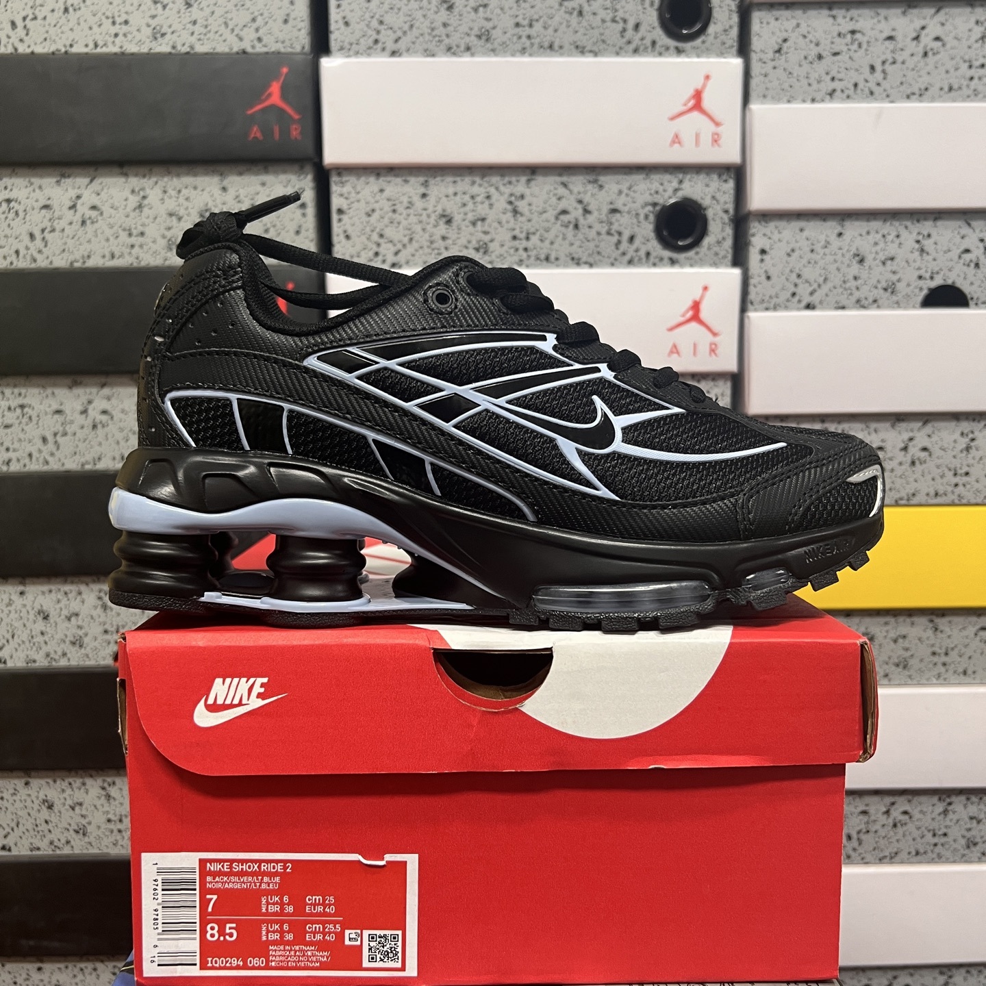 Nike Shox Ride 2 Anthracite Cobalt Bliss - Image 10