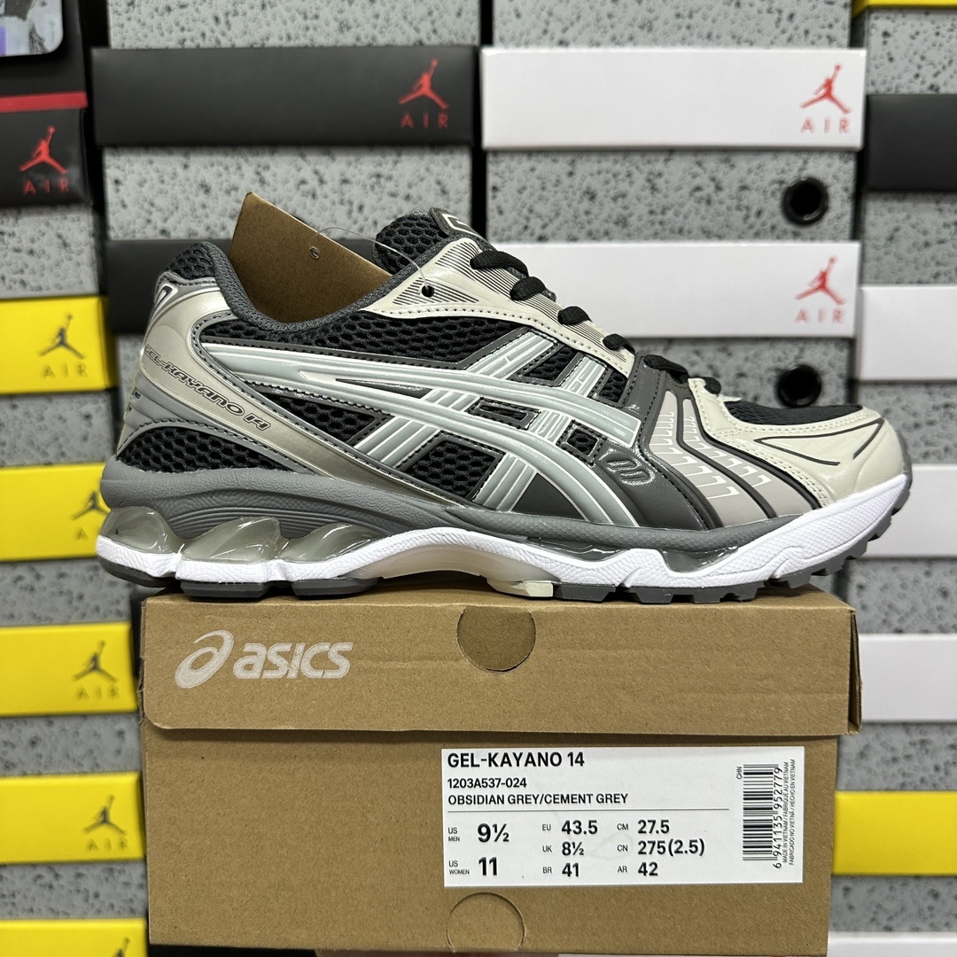 ASICS Gel-Kayano 14 Obsidian (Grey Cement) - Image 11