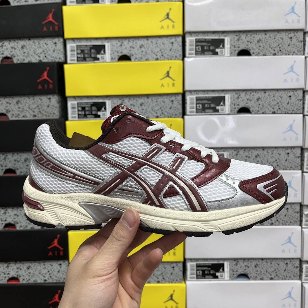 ASICS Gel 1130 White / (Red) - Image 9