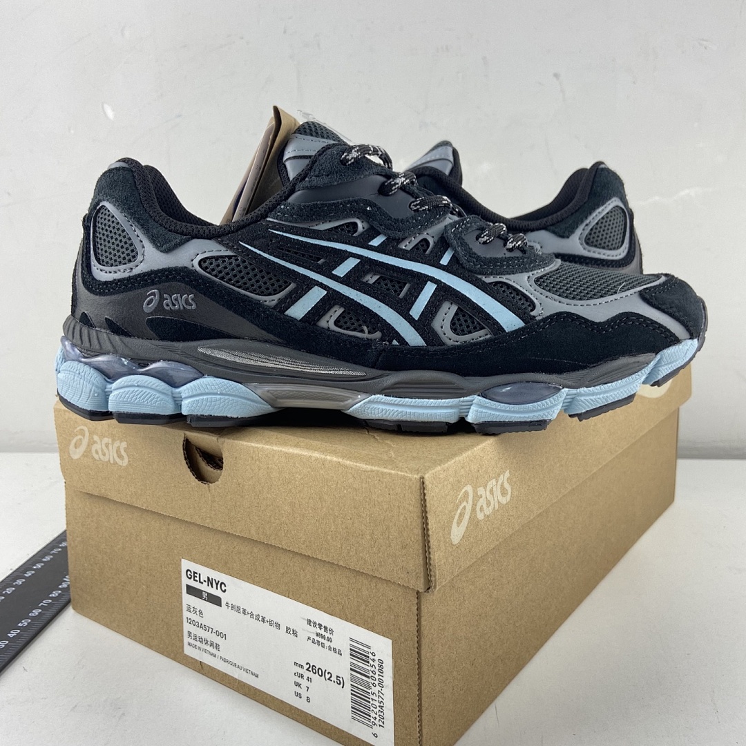 ASICS Gel-NYC Atmos Laguna Gem Blue Topaz NYC (Grey) - Image 3
