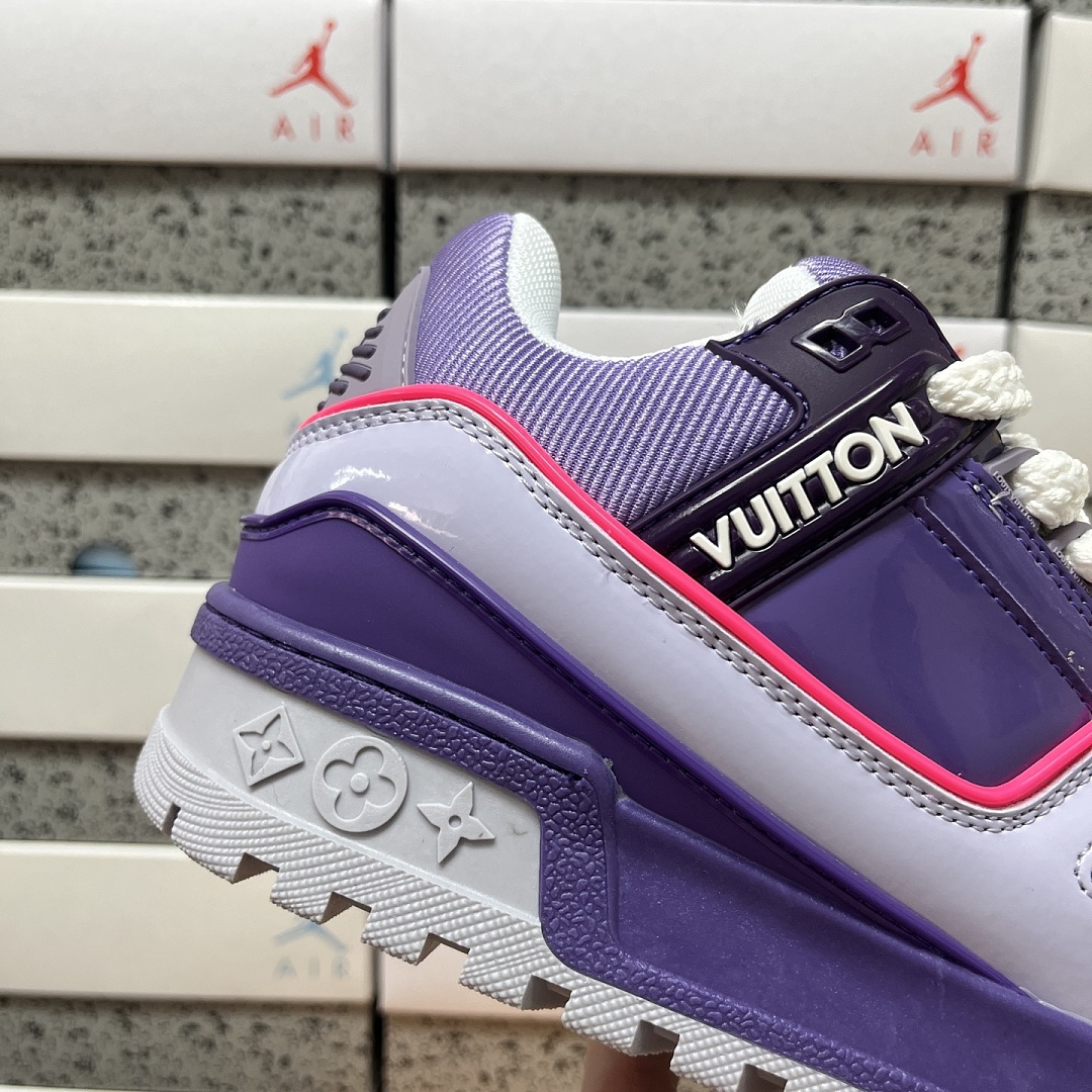 Louis Vuitton Trainer Maxi (Grey Blue) - Image 7