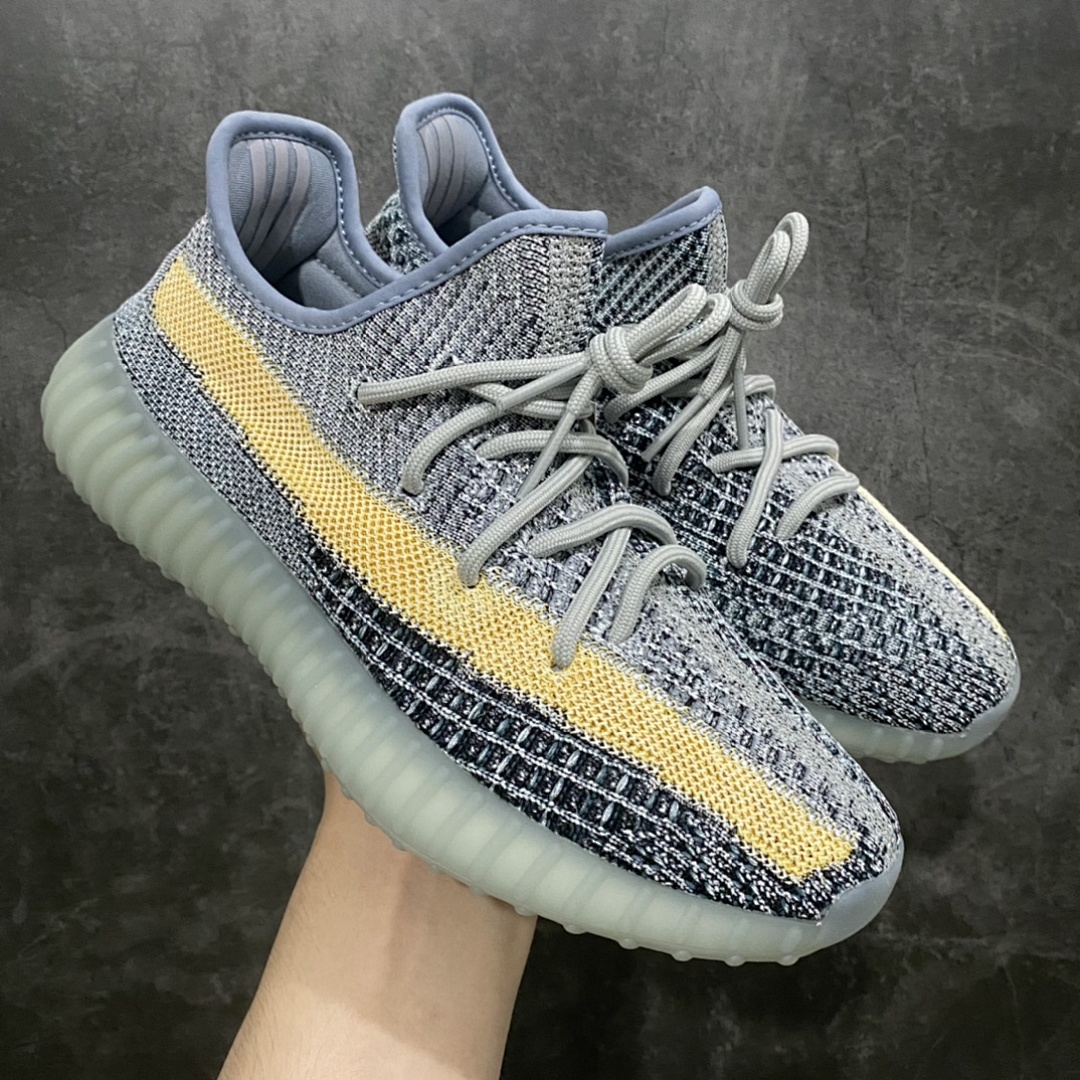 Adidas Yeezy 350 Washed Denim (Blue) - Image 18
