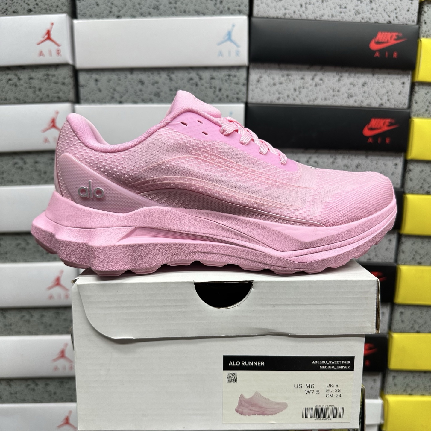 Alo Yoga Rnner A0590U_SWEET (PINK) - Image 11