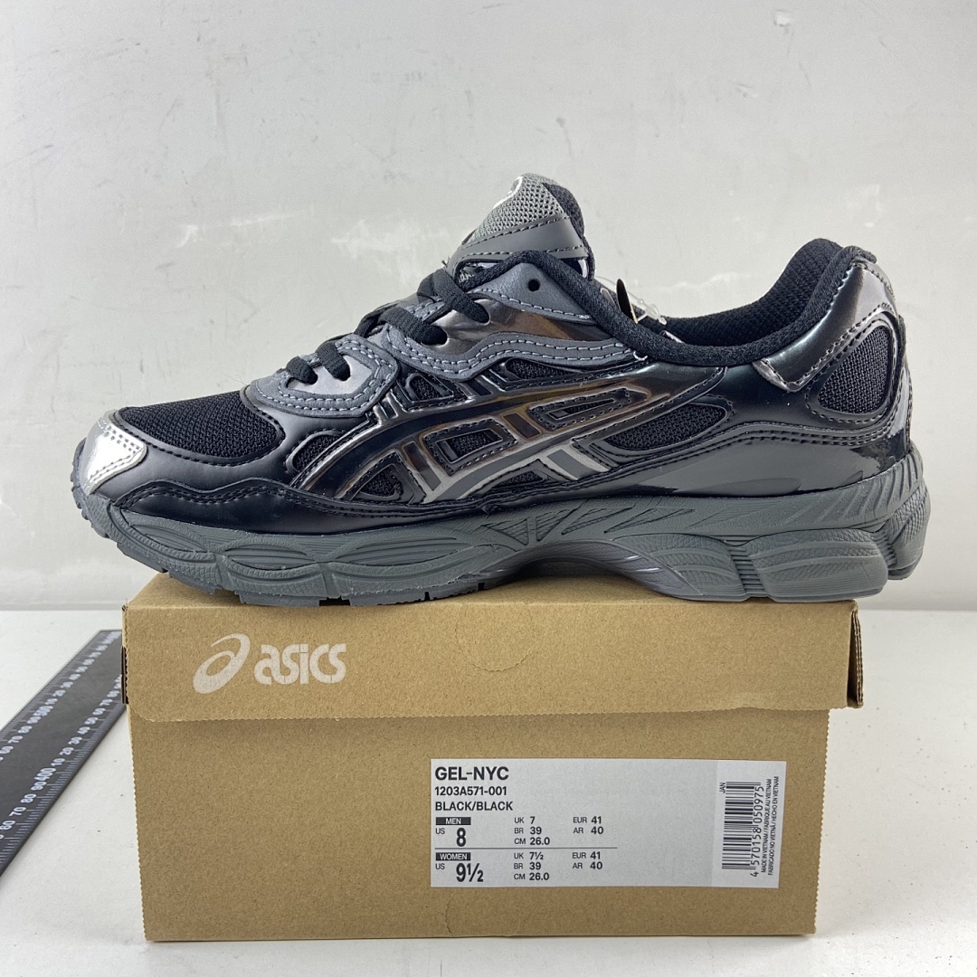 ASICS Gel-NYC Kicki Yang Zhang Black Pure Silver NYC Collab - Image 4