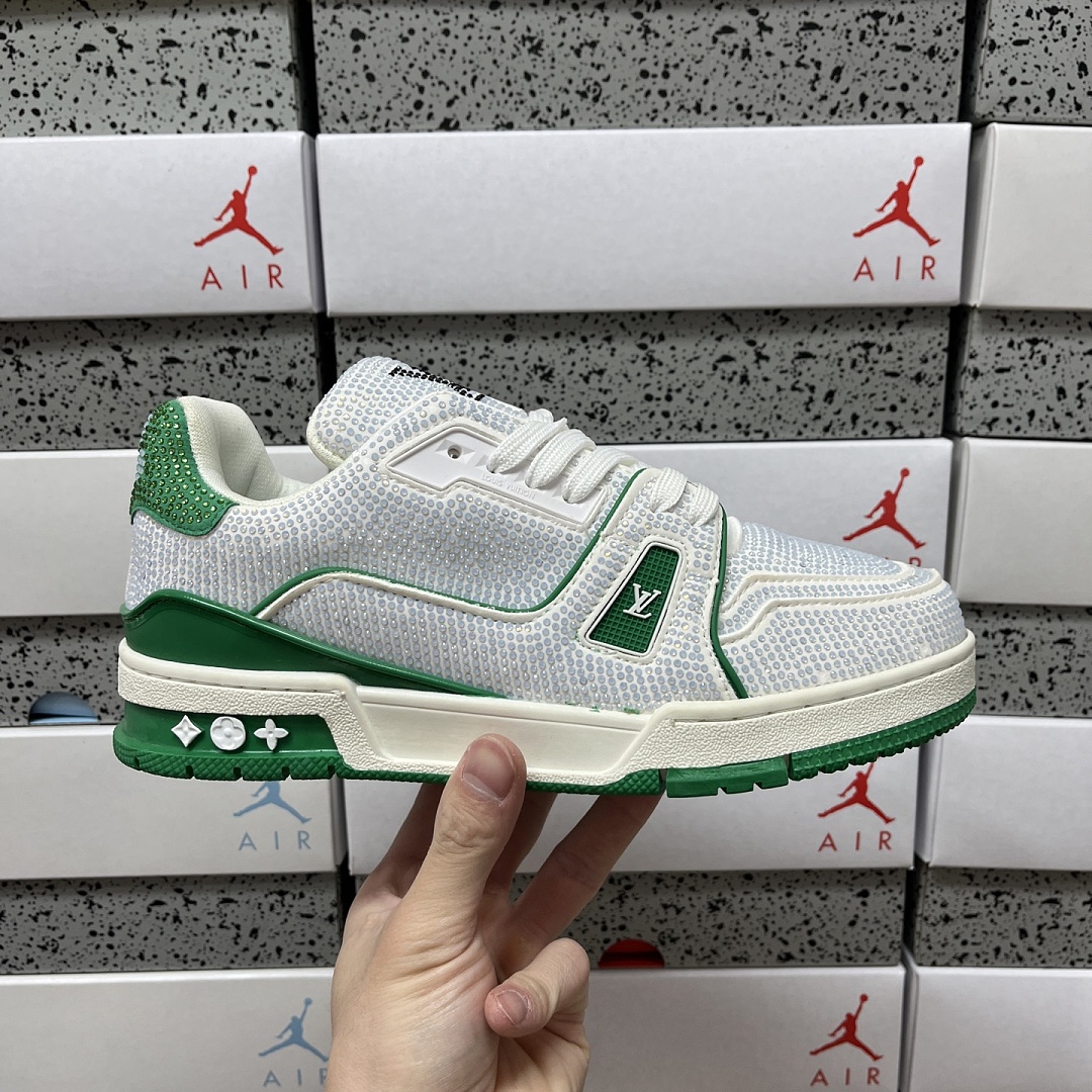 Louis Vuitton Trainer Rhinestone - Image 7