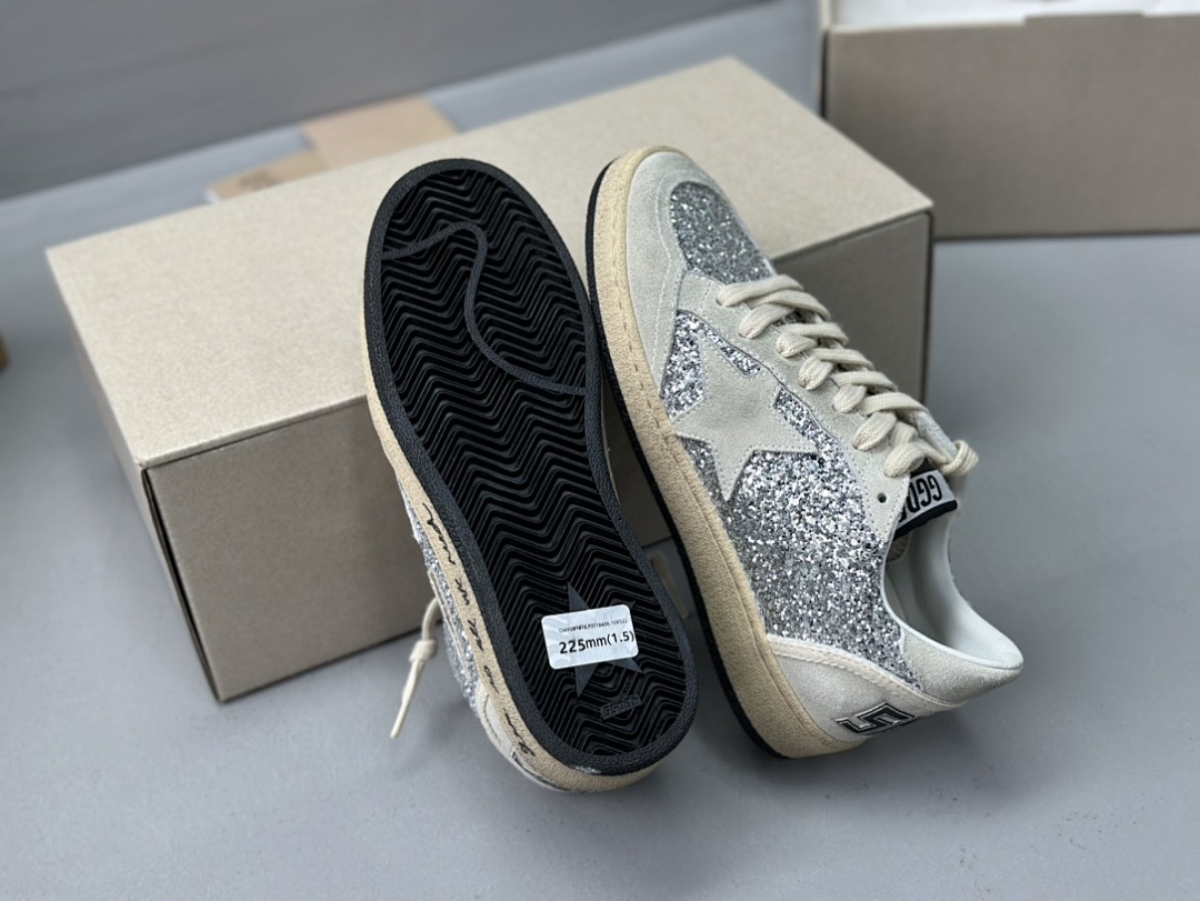 Golden Goose Deluxe Brand Sequin (Silver Grey) - Image 2
