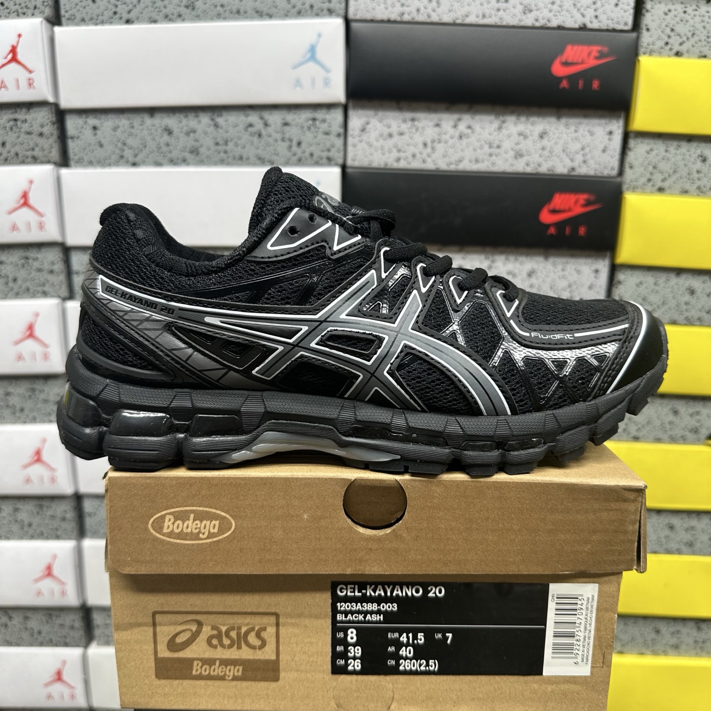 ASICS Gel-Kayano 20 Black Clay (Grey) - Image 11