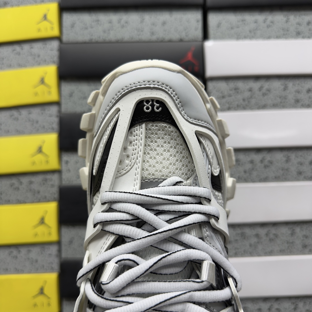 Balenciaga BLCG Track 9812 (White Grey) - Image 5