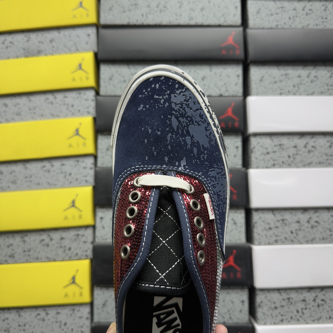 Vans Premium Authentic La Habana (Red Navy) - Image 5