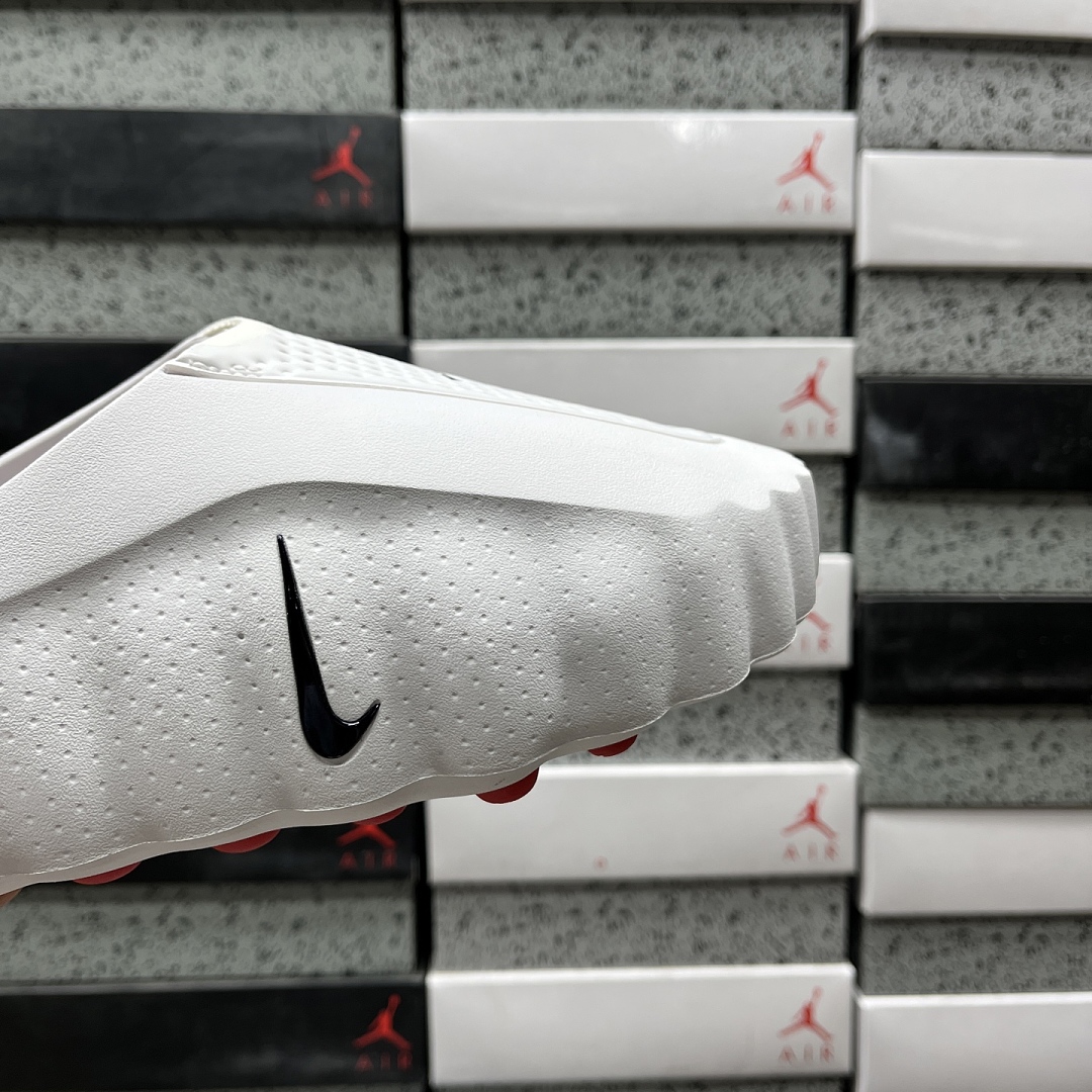 Nike Mind 001 Slide White Speed Red HQ4307-101 - Image 9