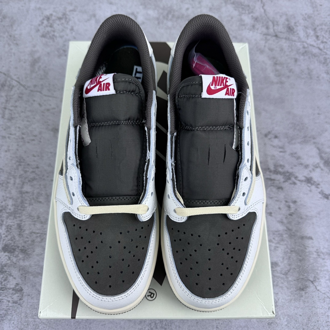 Chanel Jordan 1 Retro Low OG SP Travis Scott Reverse (Mocha) - Image 3