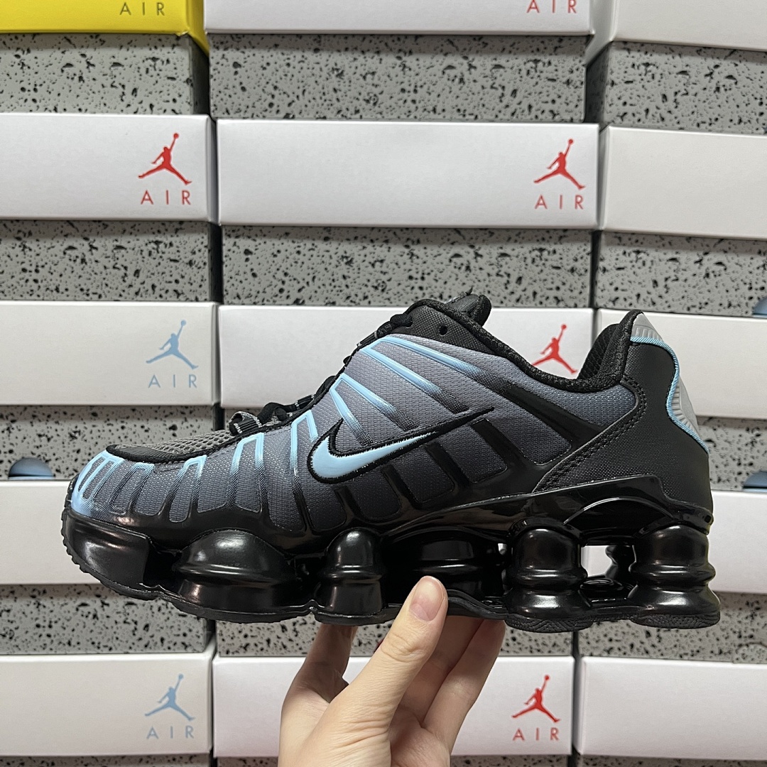 Nike Shox TL Black Celestine (Blue) - Image 3