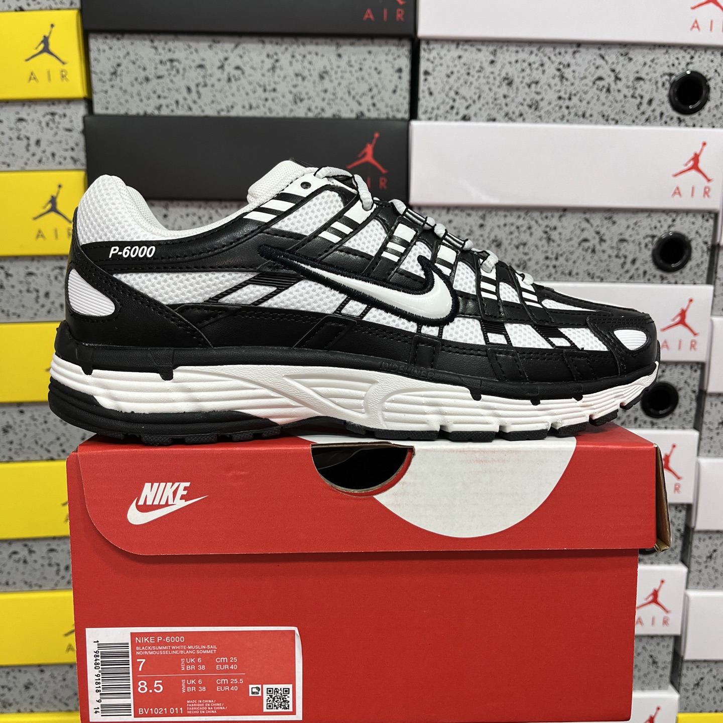 Nike P-6000 Black Muslin Sail BV1021-011 - Image 11
