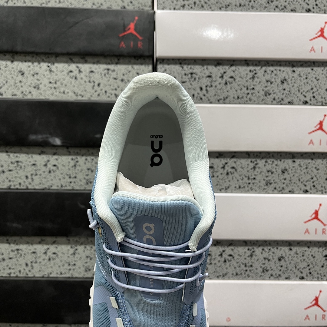 On Running Running Cloud 6 Chambray White 3MF10071508 - Image 3