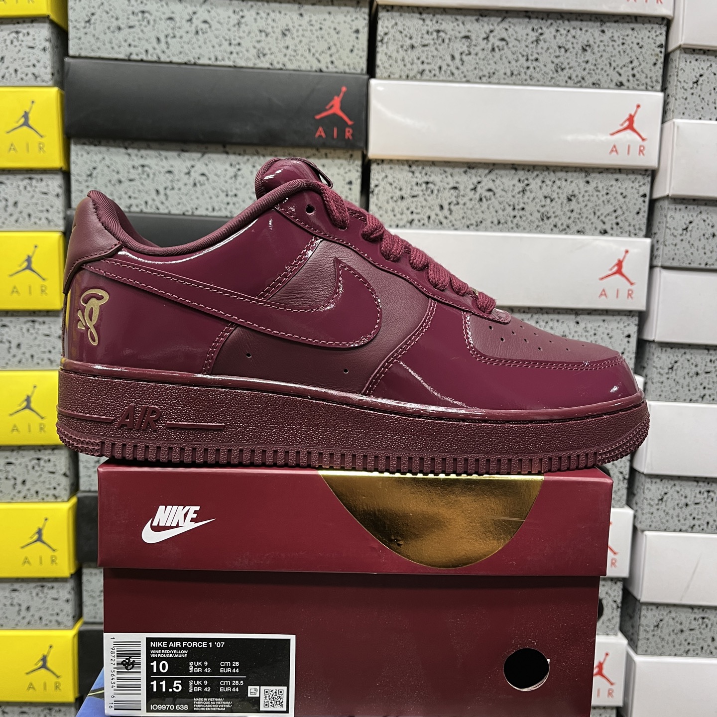 Nike Air Force 1 Low Syna Central Cee Dark Beetroot - Image 11