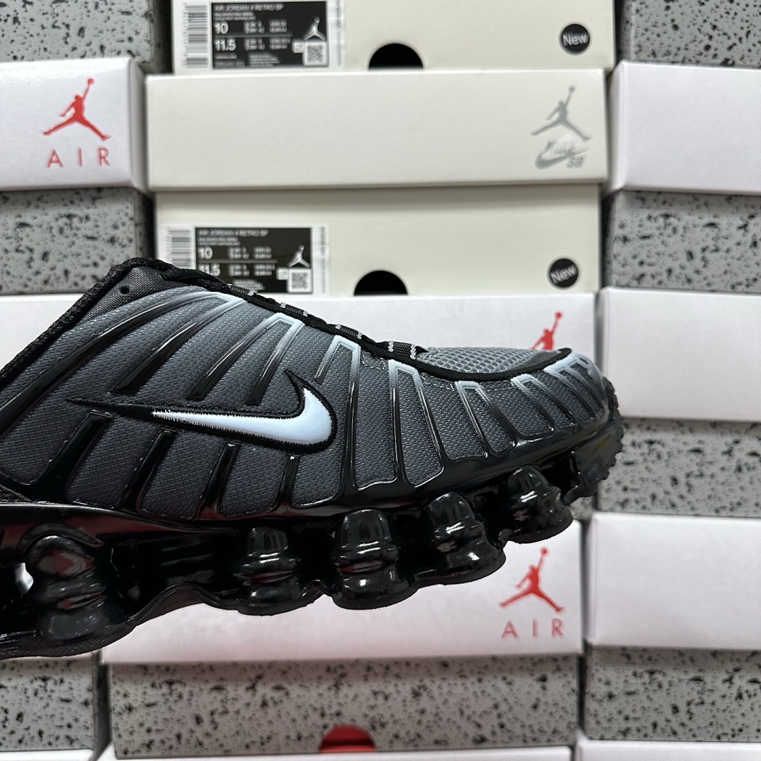 Nike Shox TL Black Celestine (Blue) - Image 8