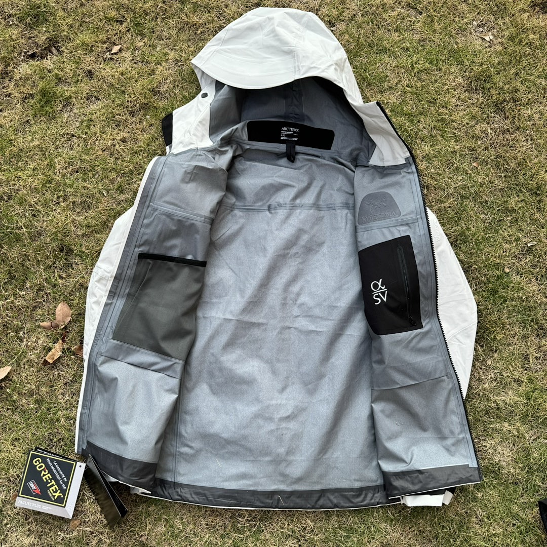 Arc'teryx Alpha Sv Jacket 6 Ivory Gen - Image 25