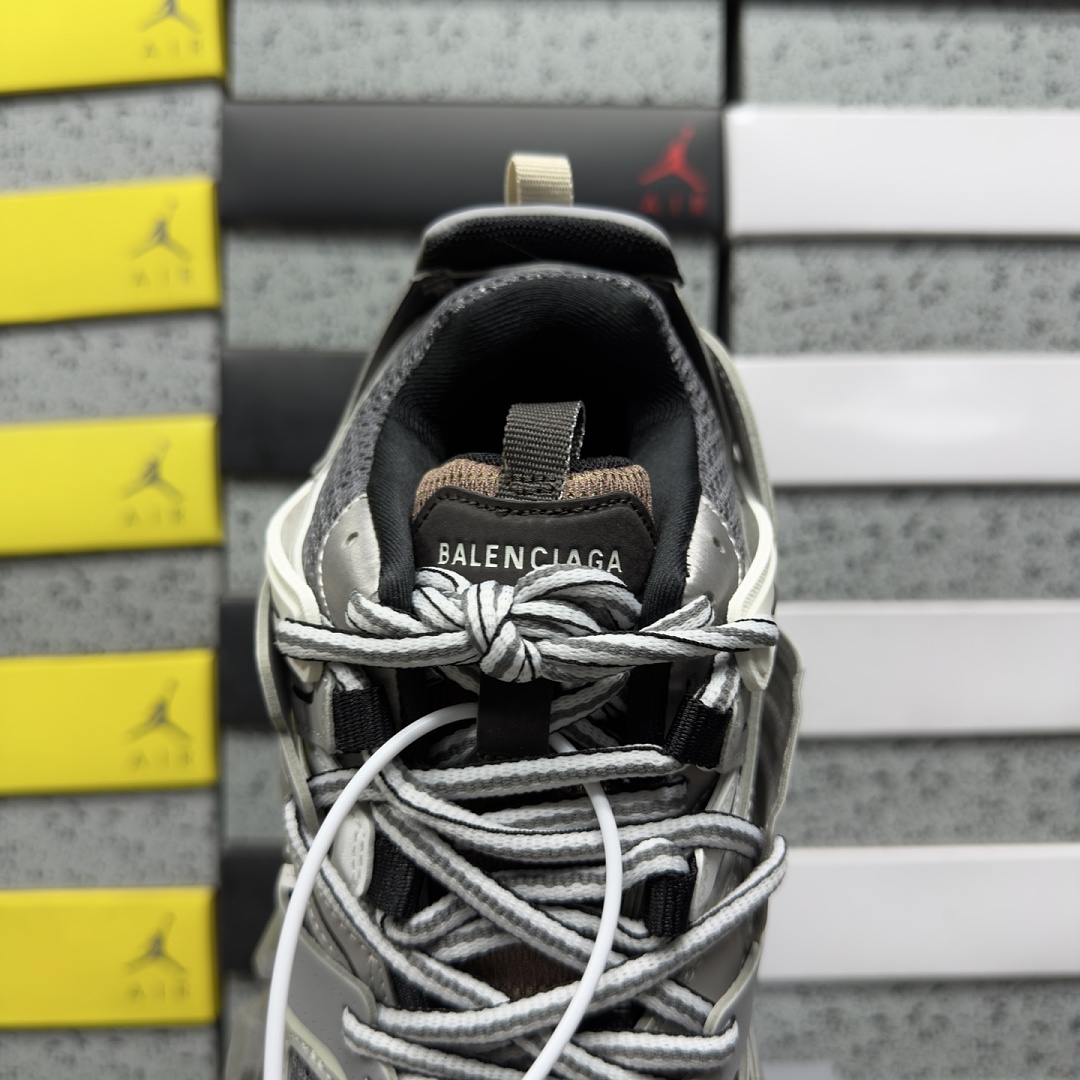 Balenciaga BLCG Track 4162 Grey Black Label - Image 6