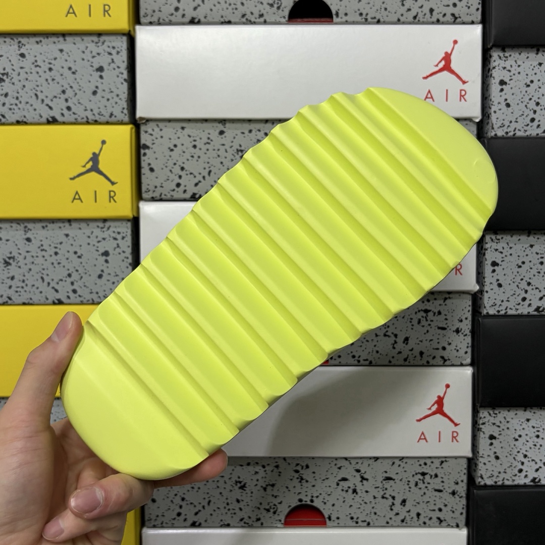 Adidas Yeezy Slide Glow Green Slides - Image 4