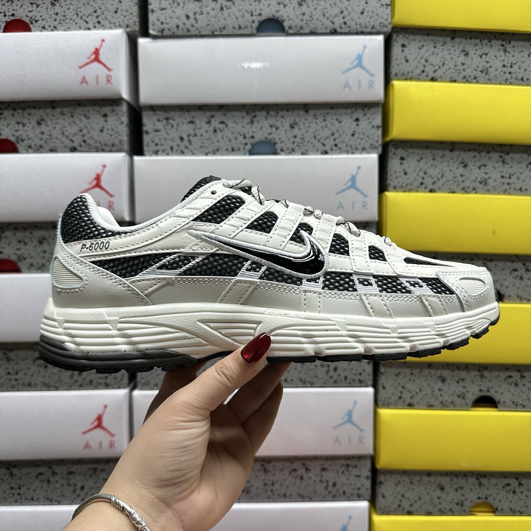 Nike P-6000 Sail Phantom Off-Noir IO8711-101 - Image 6