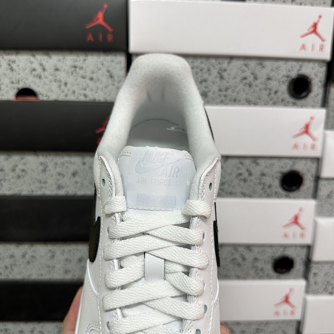 Nike Air Force 1 Low Supreme White Black Sup - Image 10
