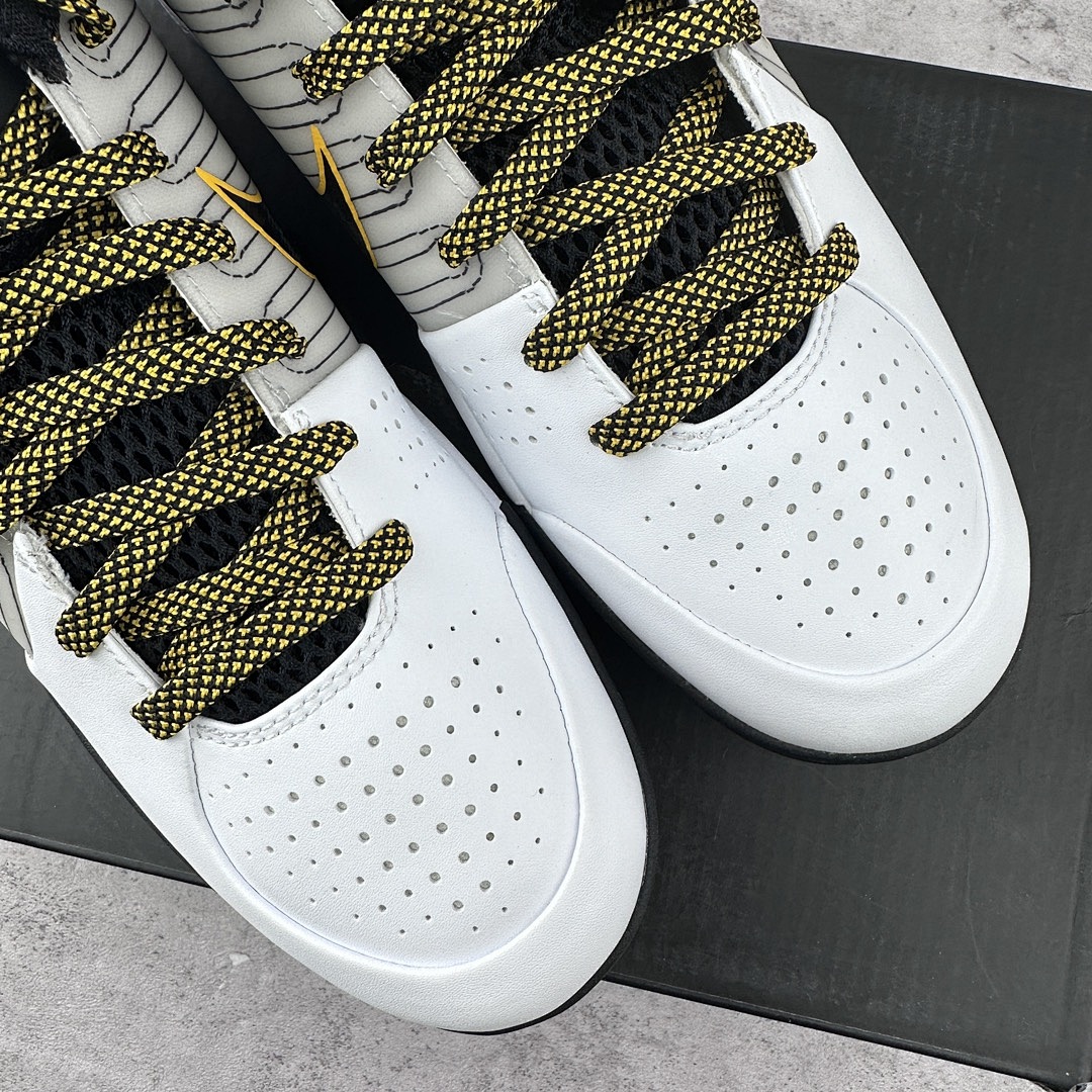Nike Kobe 4 Protro White Black Del Sol ZK4 - Image 5