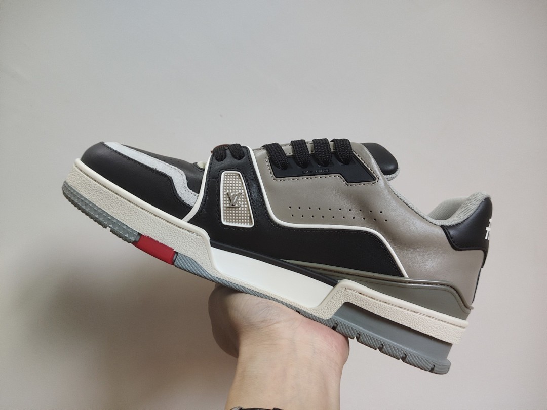 Louis Vuitton LV Trainer (Black Grey) - Image 4